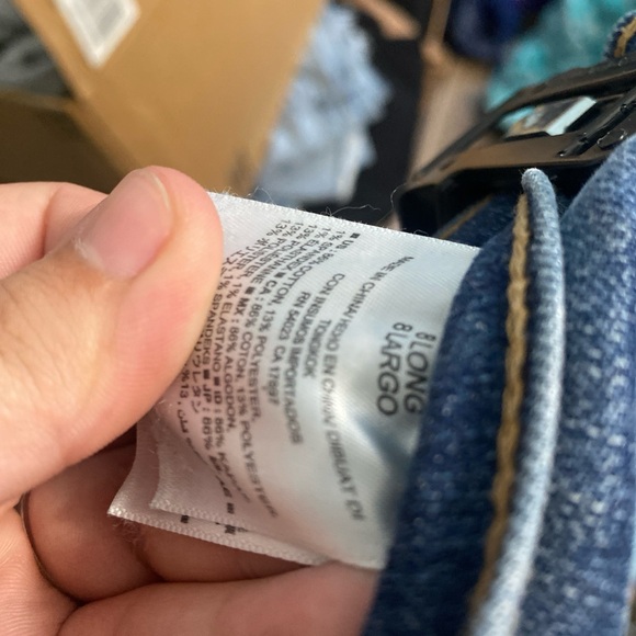 Old Navy Indigo Denim Pants - Picture 3 of 3